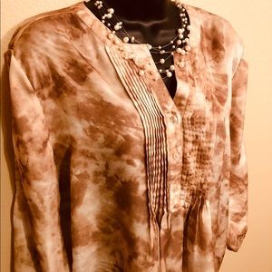 Chico’s Watercolor Blouse